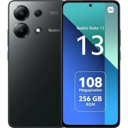 Xiaomi Redmi Note 13 4G, Ecran 6.67'', Batterie mAh 5000, Mémoire ROM 256GO,RAM 8GO, Android 13, Snapdragon®685, Midnight Black Original